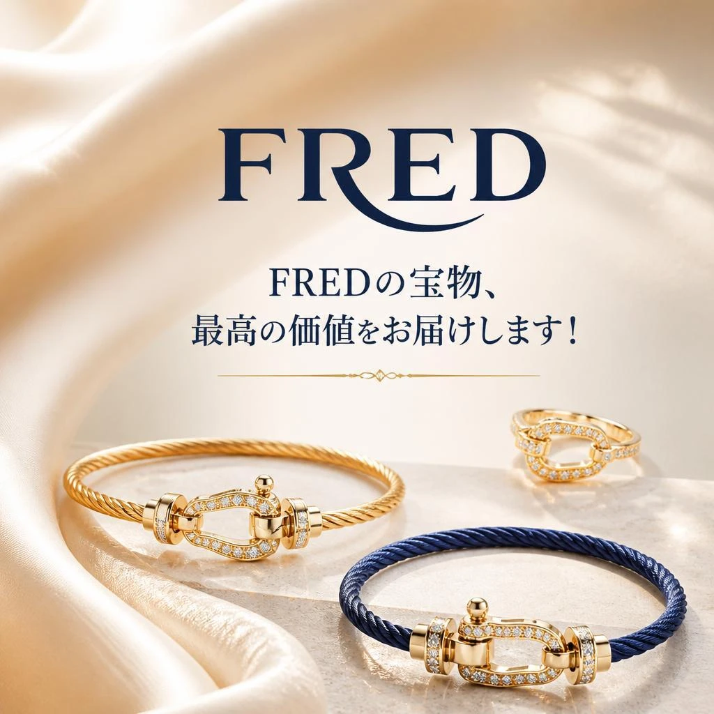 FREDの宝物、最高の価値をお届けします！