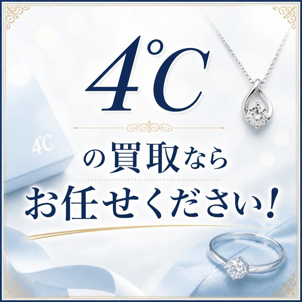 4℃の買取ならお任せください！