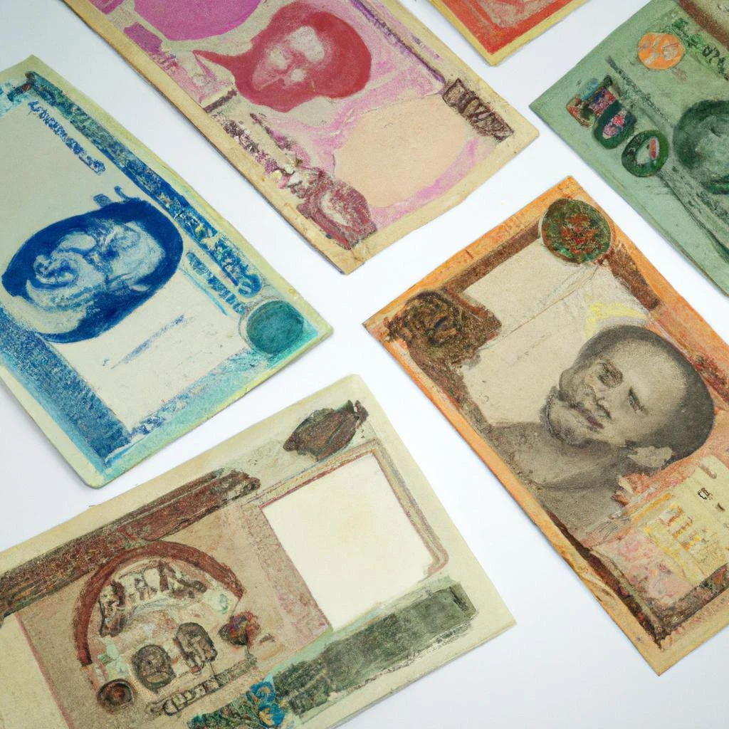 買取対象の古紙幣